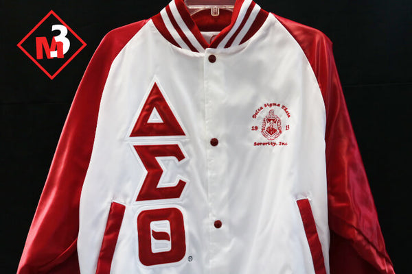 Delta Sigma Theta Red & White Color Block Dress