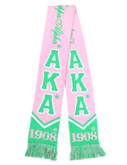 Winter Scarf - Alpha Kappa Alpha®️ - M3Greek®