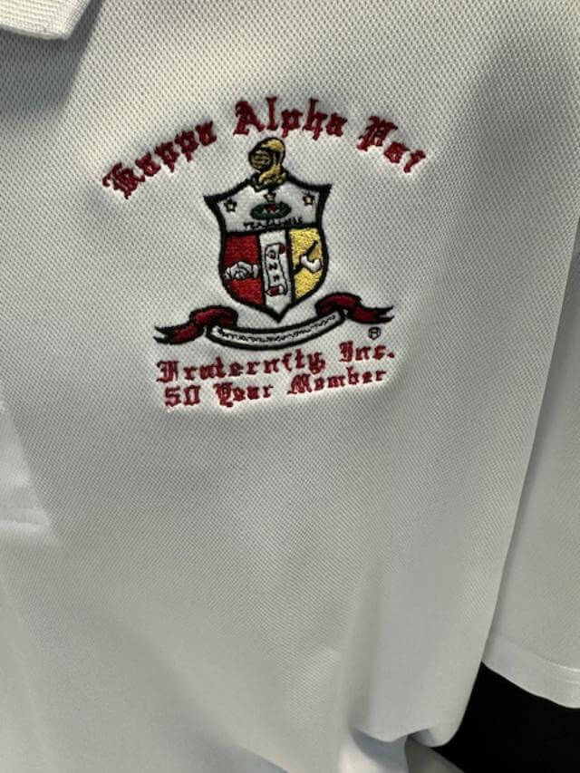 Kappa Alpha Psi Fraternity 50 Year Polo