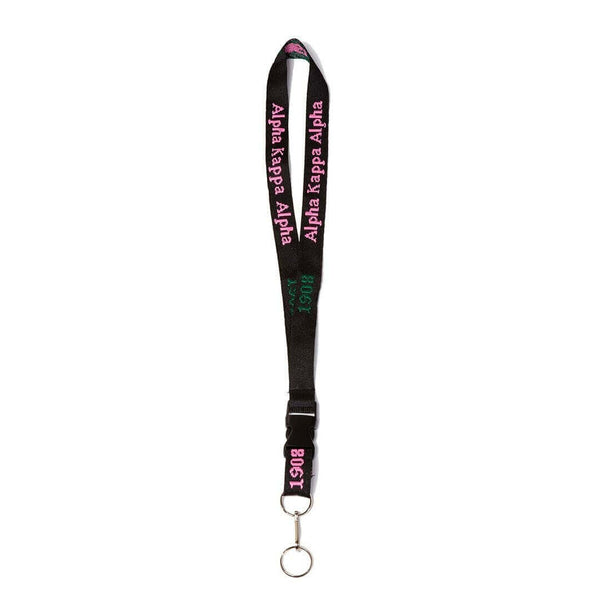 Greek Lanyard - Alpha Kappa Alpha