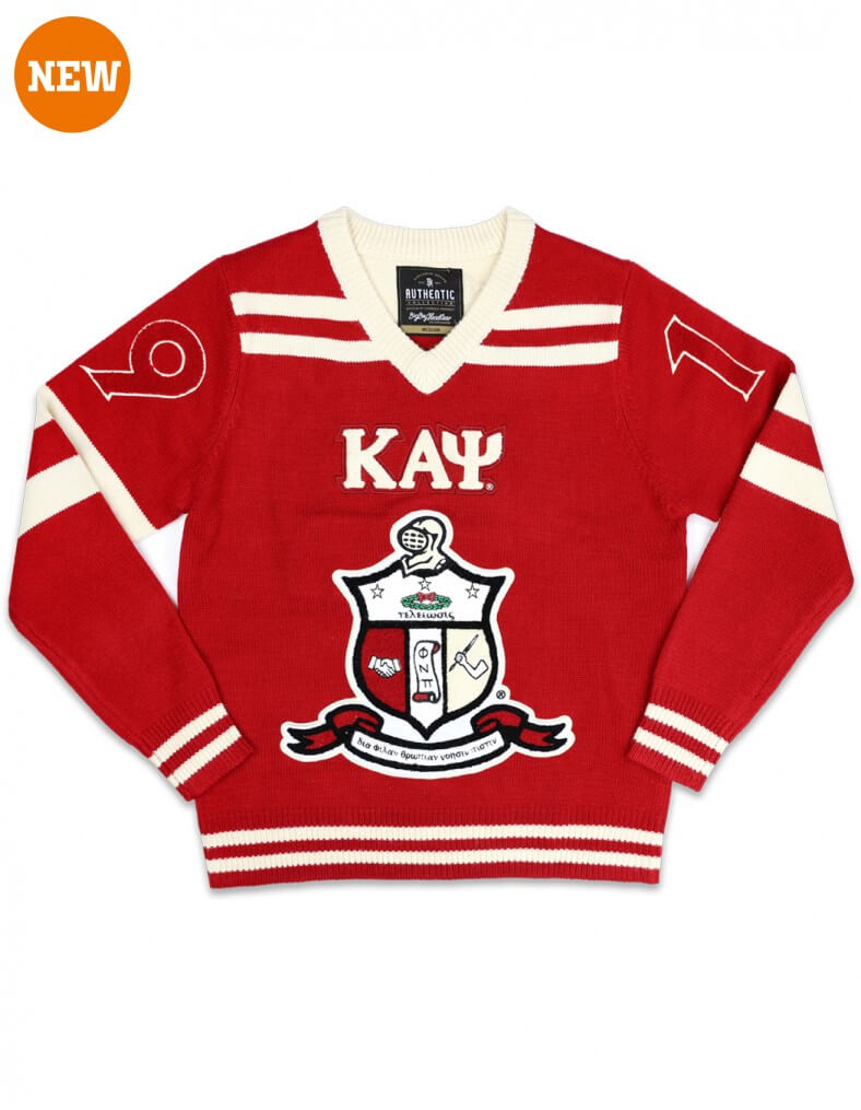 Verspreiding reinigen parallel Kappa Alpha Psi Fraternity®️ Sweater V-Neck Pullover BBG