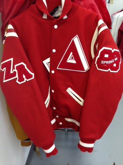 Fraternity letterman jackets hotsell